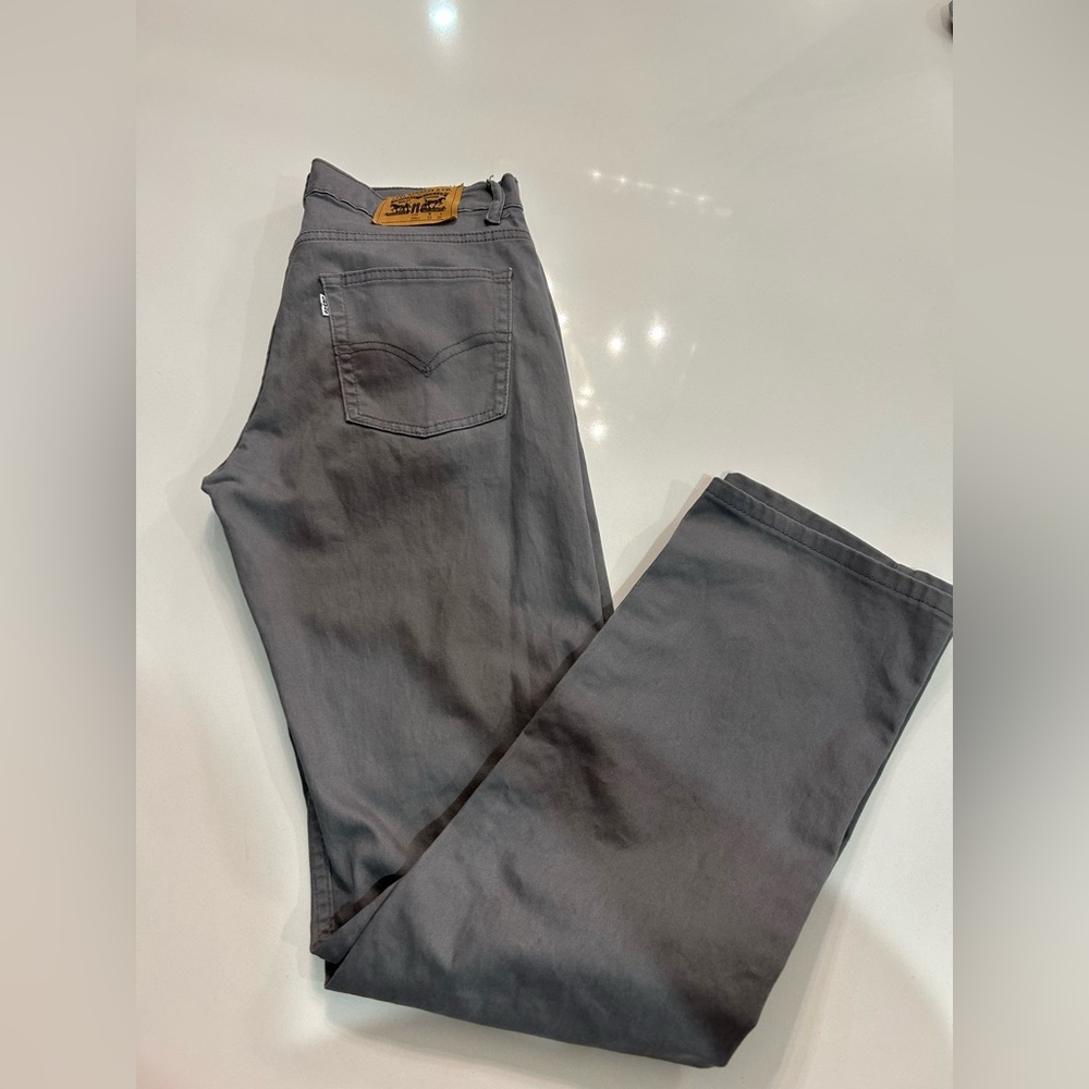 Levi's Men’s Charcoal Slim Jeans